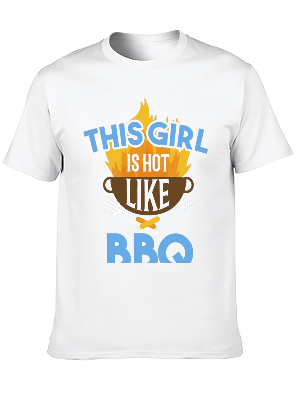 Hot BBQ Girl Graphic Tee