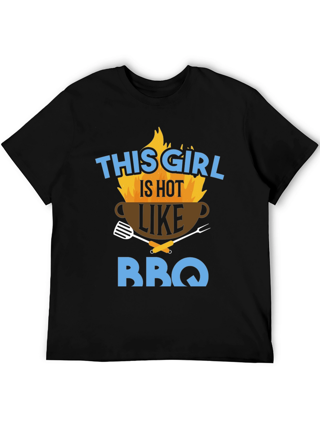 Hot BBQ Girl Graphic Tee