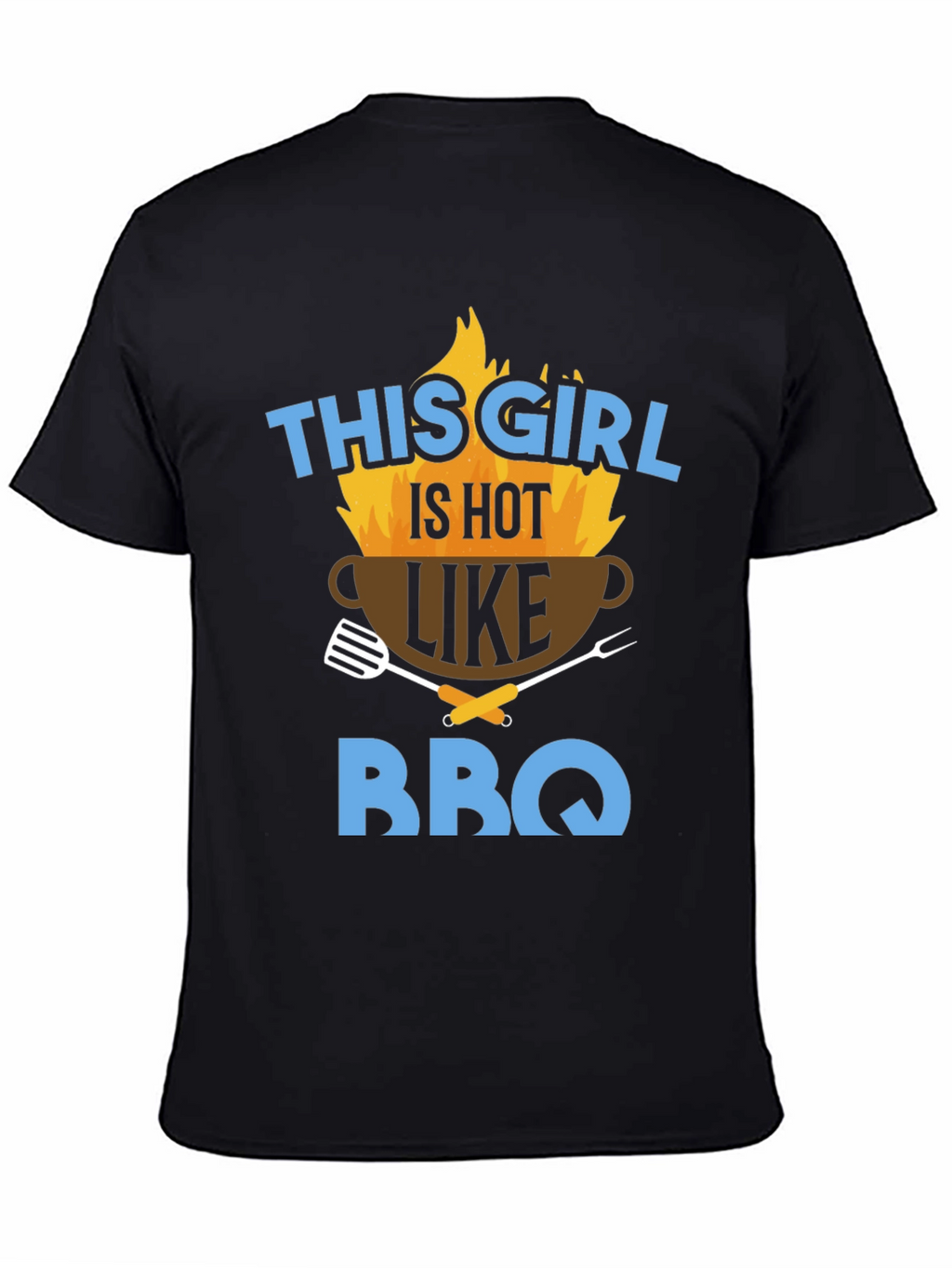 Hot BBQ Girl Graphic Tee