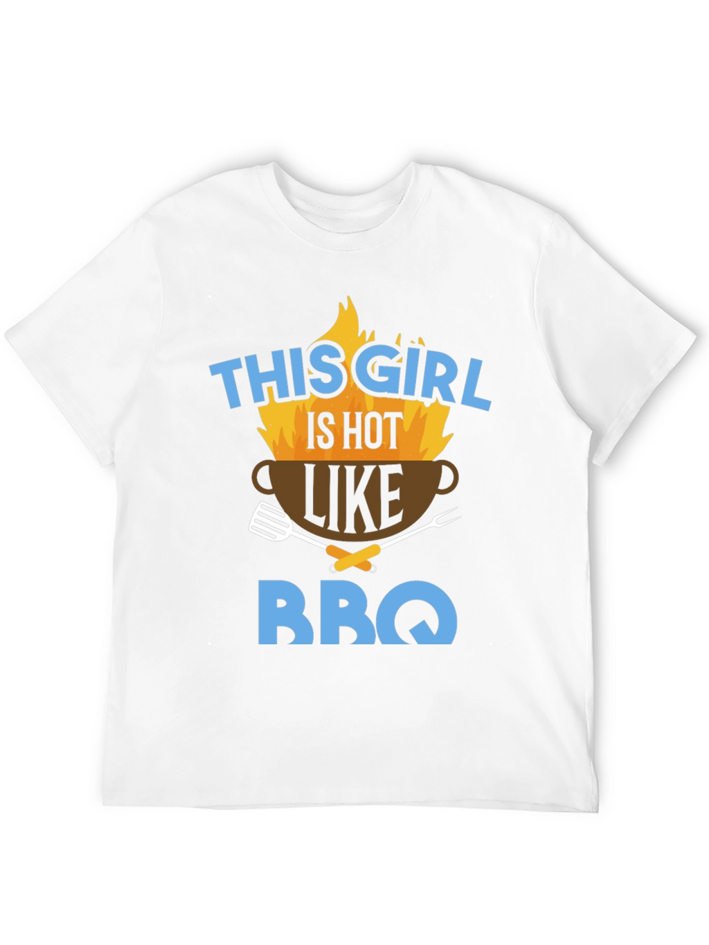 Hot BBQ Girl Graphic Tee