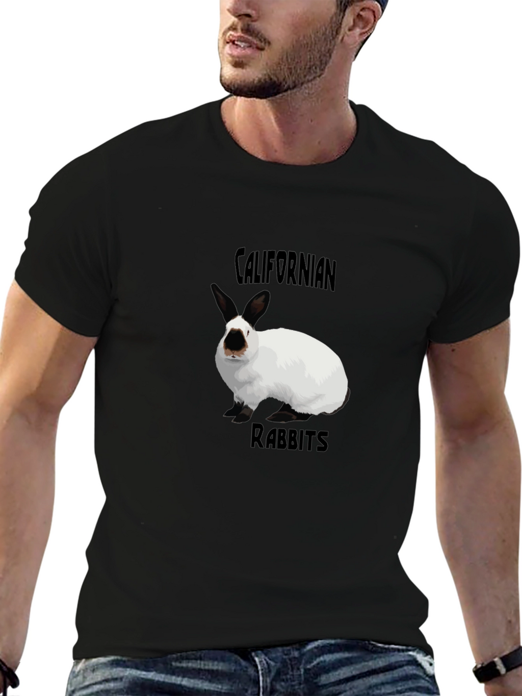 Californian Rabbits Graphic T-Shirt