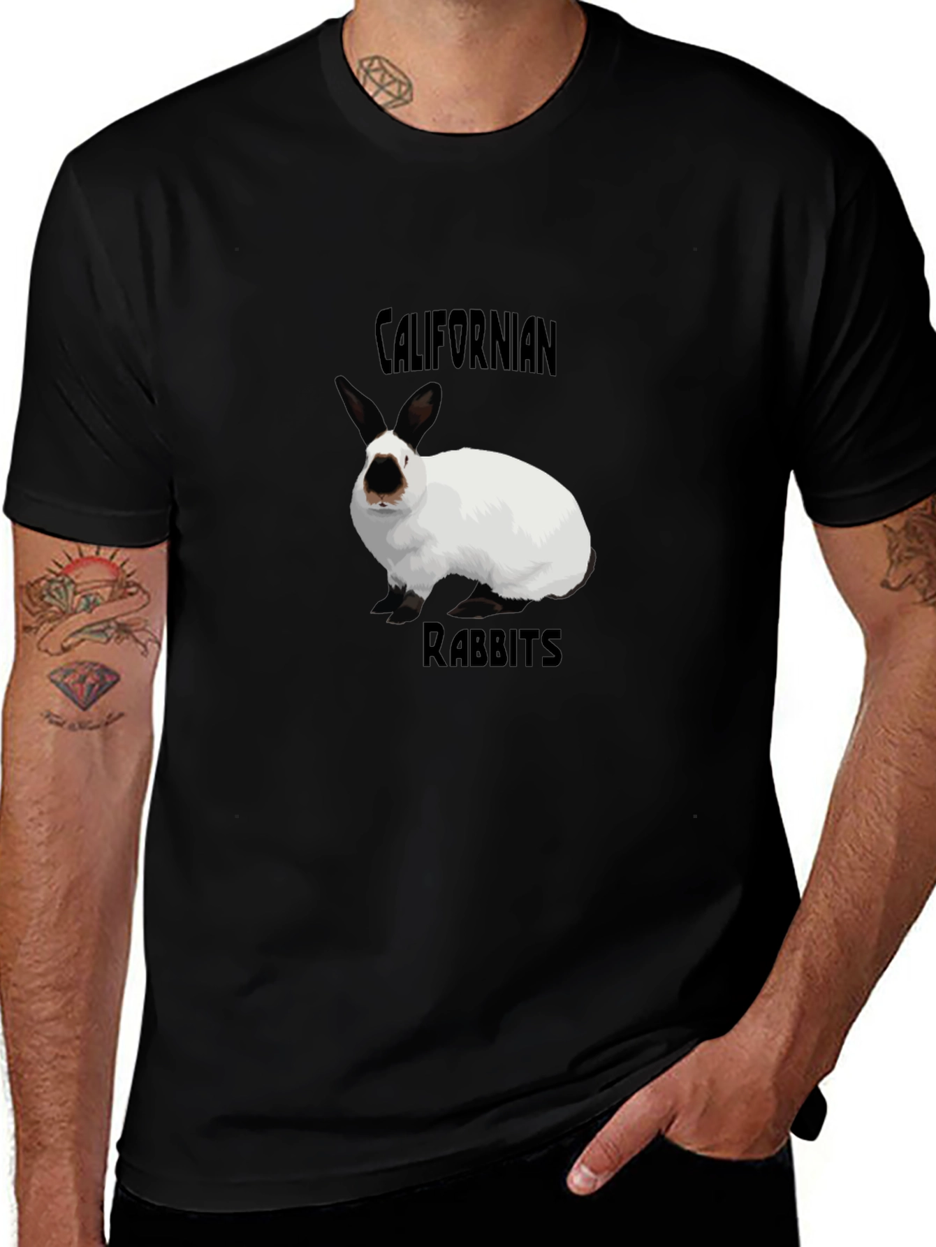 Californian Rabbits Graphic T-Shirt