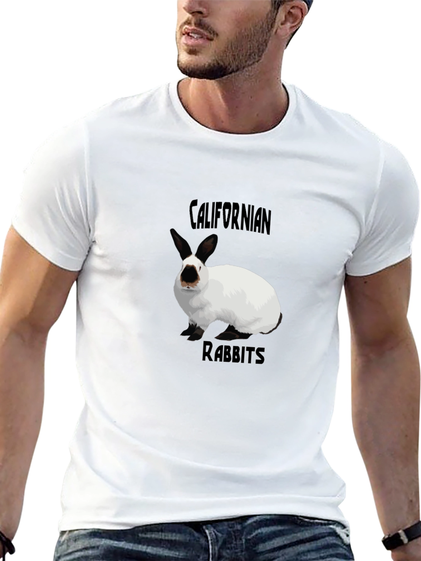 Californian Rabbits Graphic T-Shirt