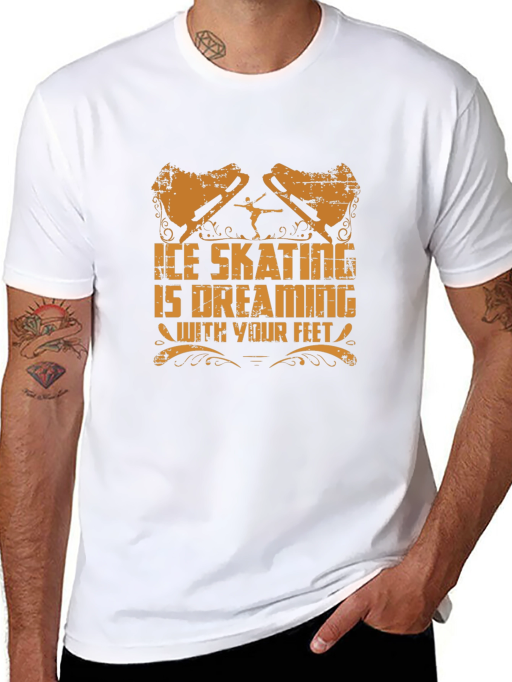 Ice Skating Dreamer Tee