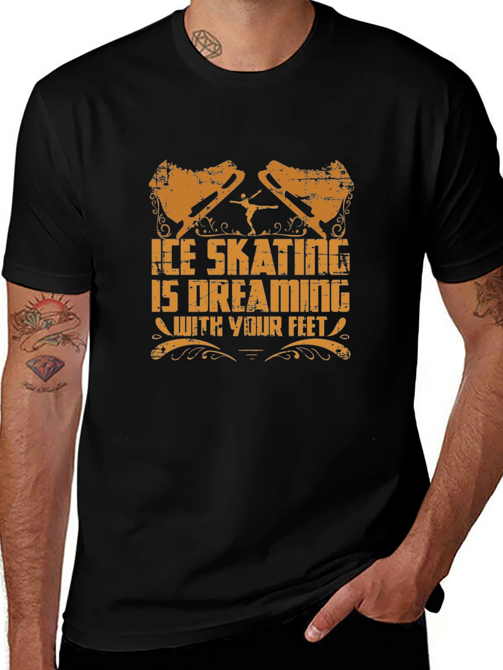 Ice Skating Dreamer Tee