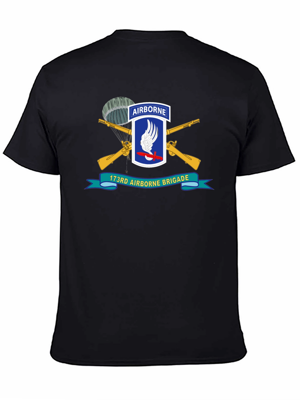 173rd Airborne Brigade T-Shirt - Black