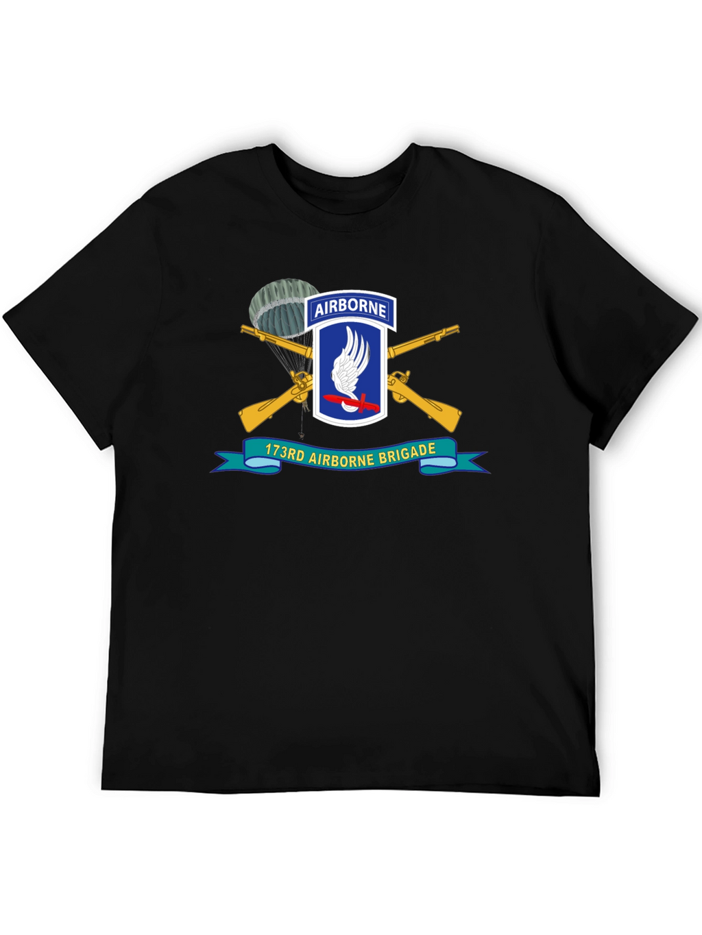 173rd Airborne Brigade T-Shirt - Black