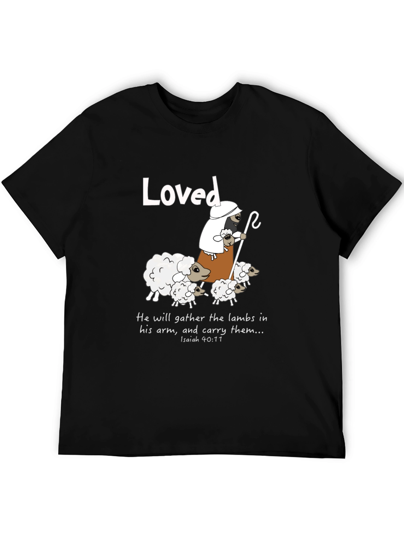 Loved Sheep Graphic T-Shirt