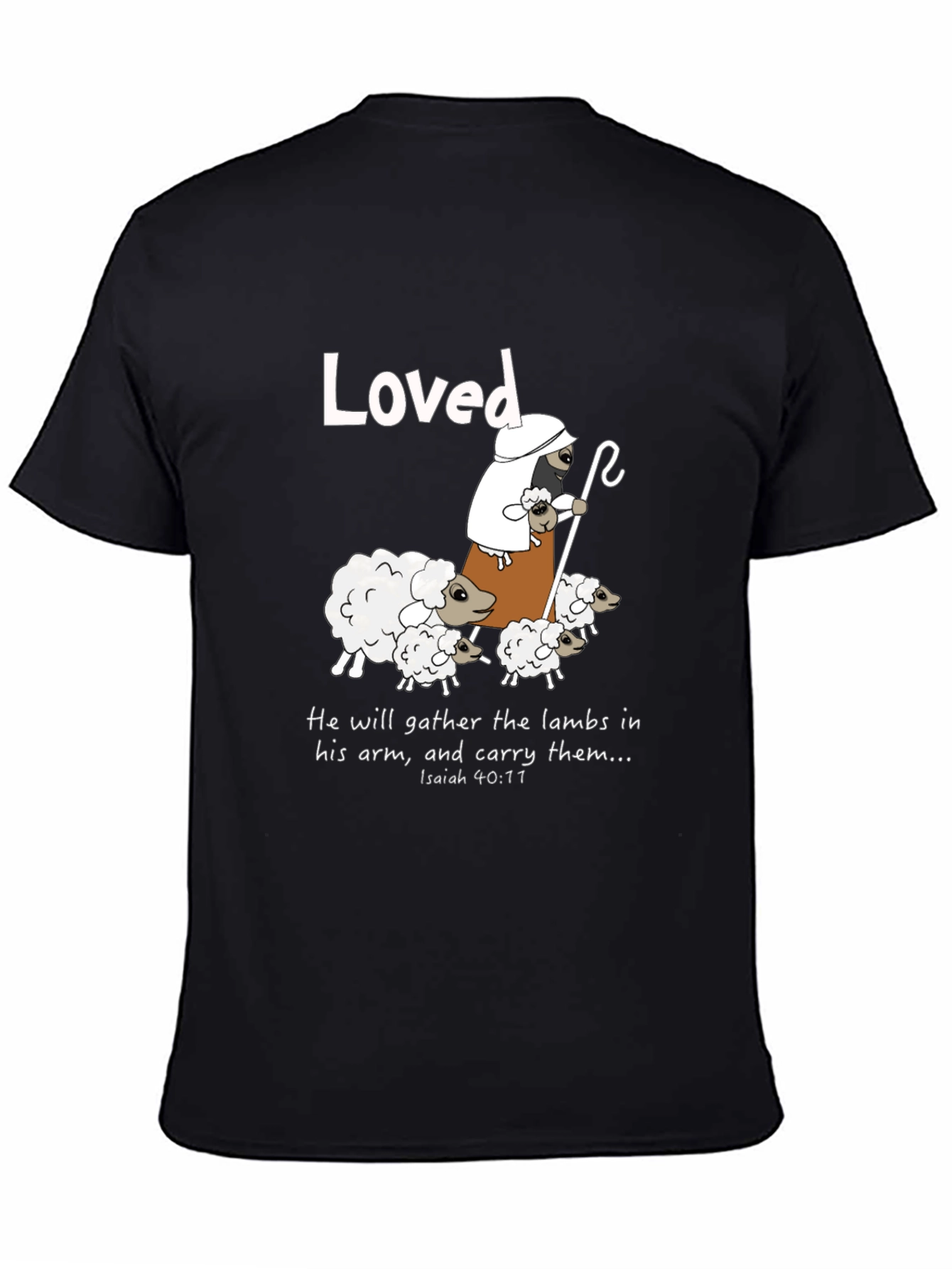 Loved Sheep Graphic T-Shirt
