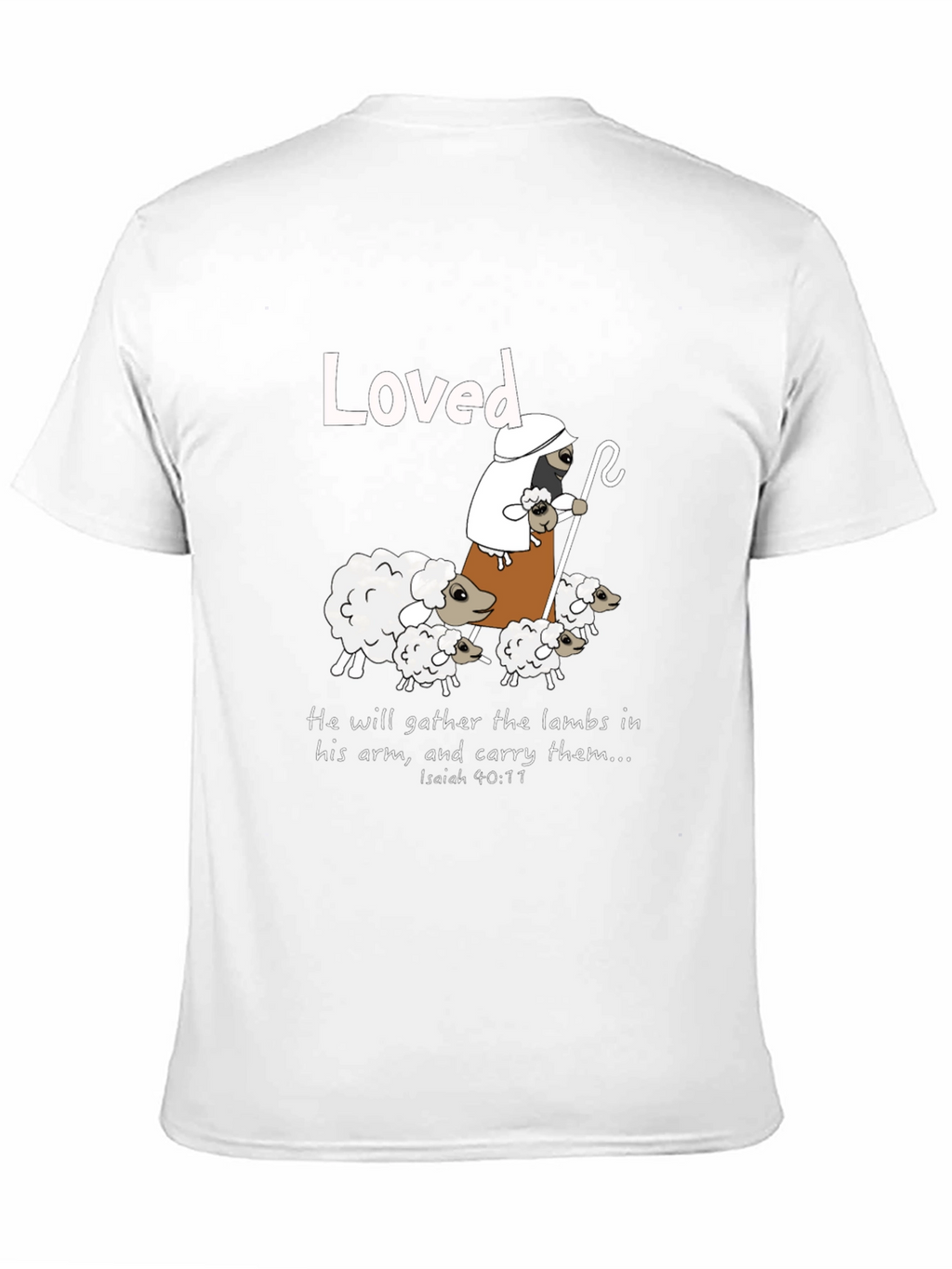 Loved Sheep Graphic T-Shirt