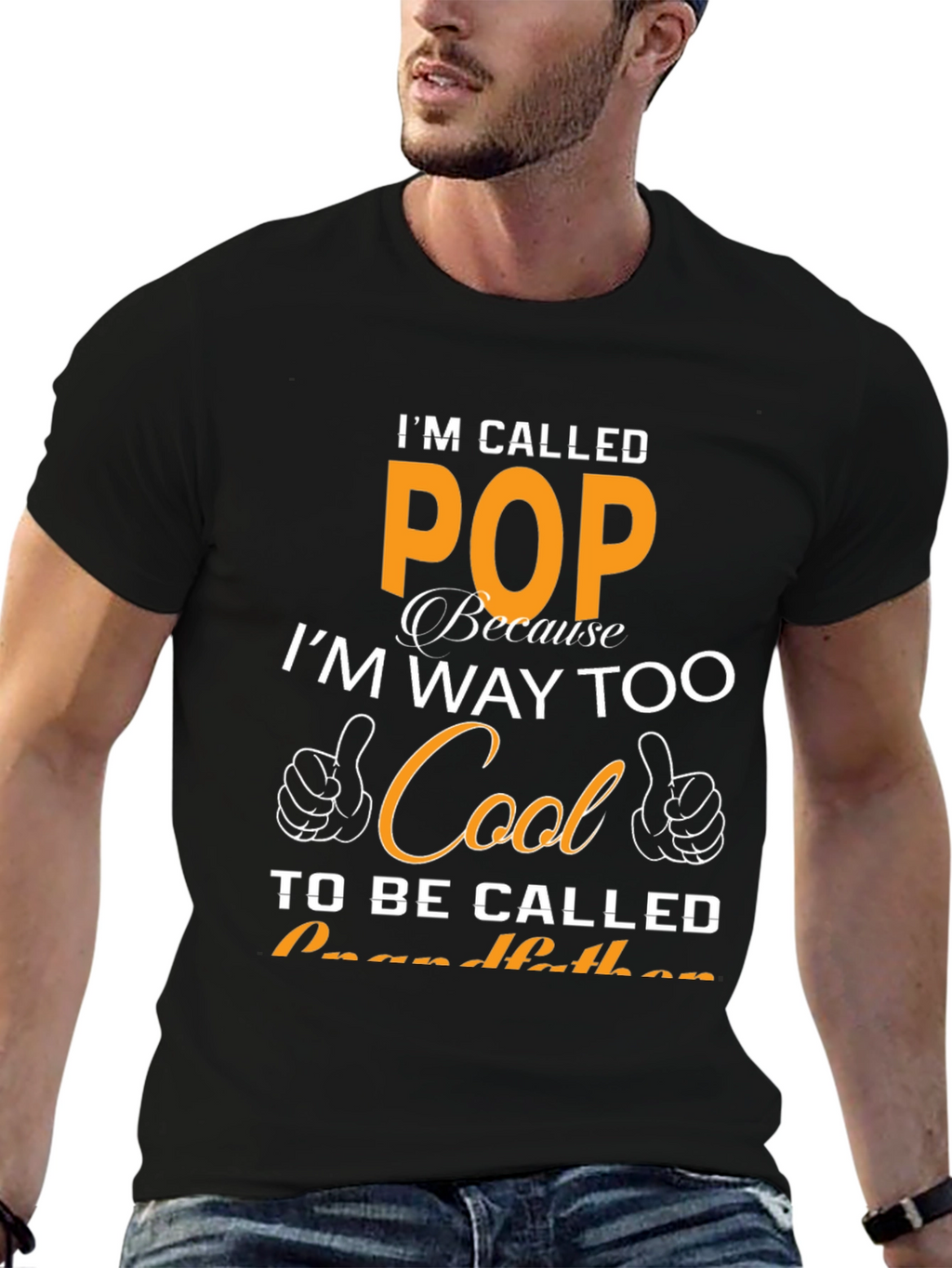 Cool Pop T-Shirt - Grandfather Gift