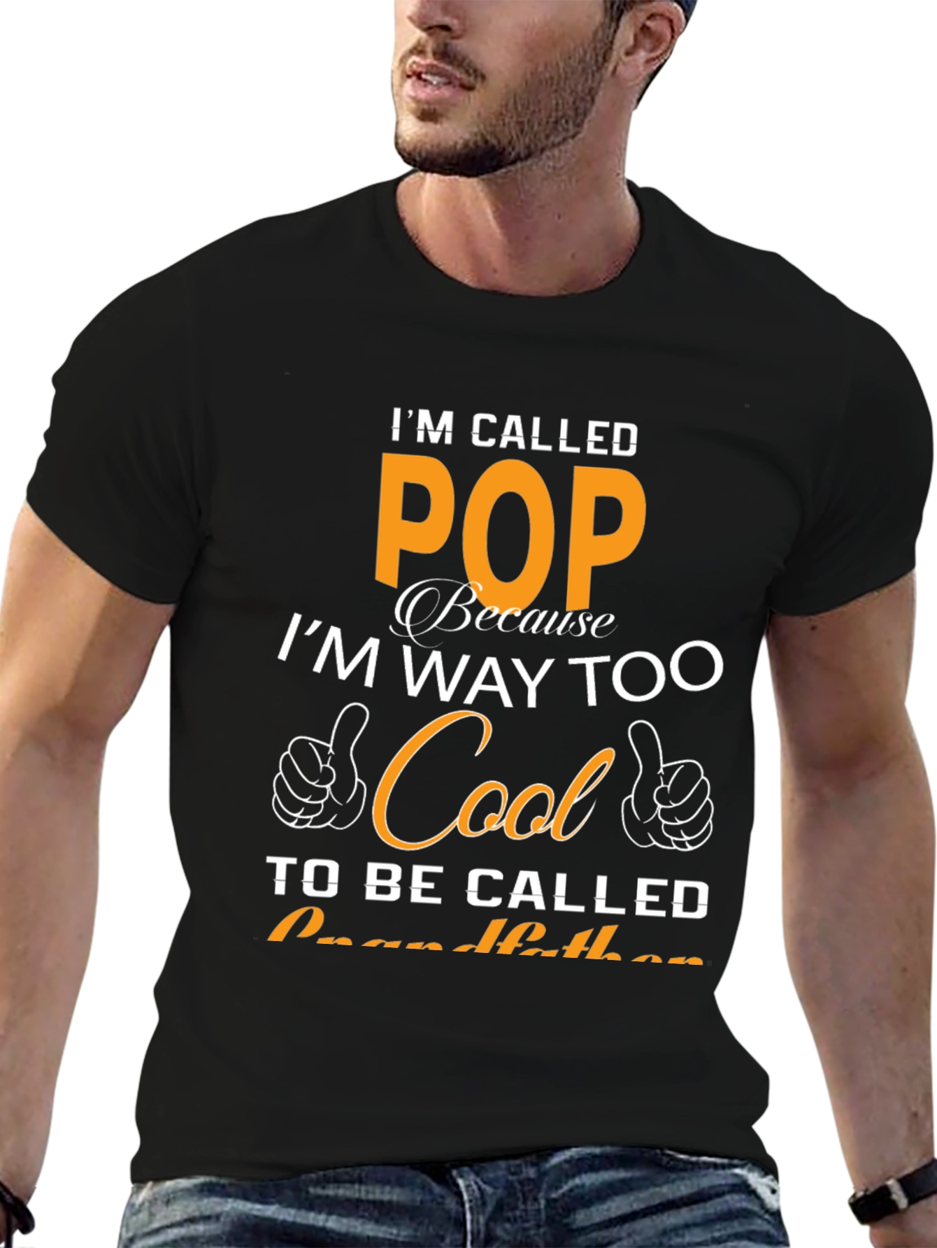 Cool Pop T-Shirt - Grandfather Gift