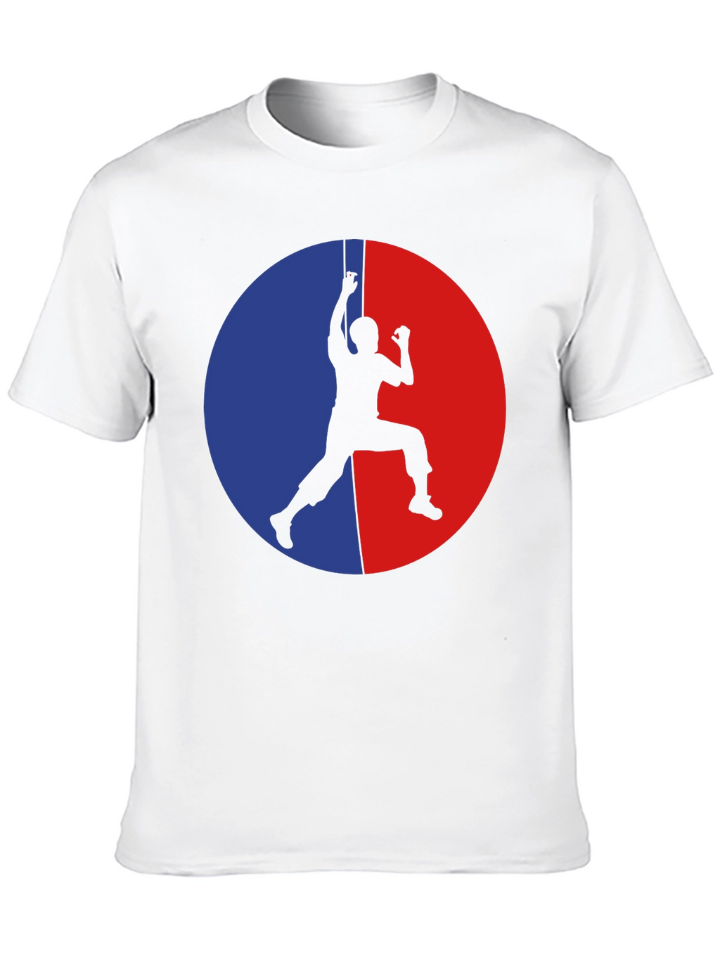 Climbing Silhouette Graphic T-Shirt