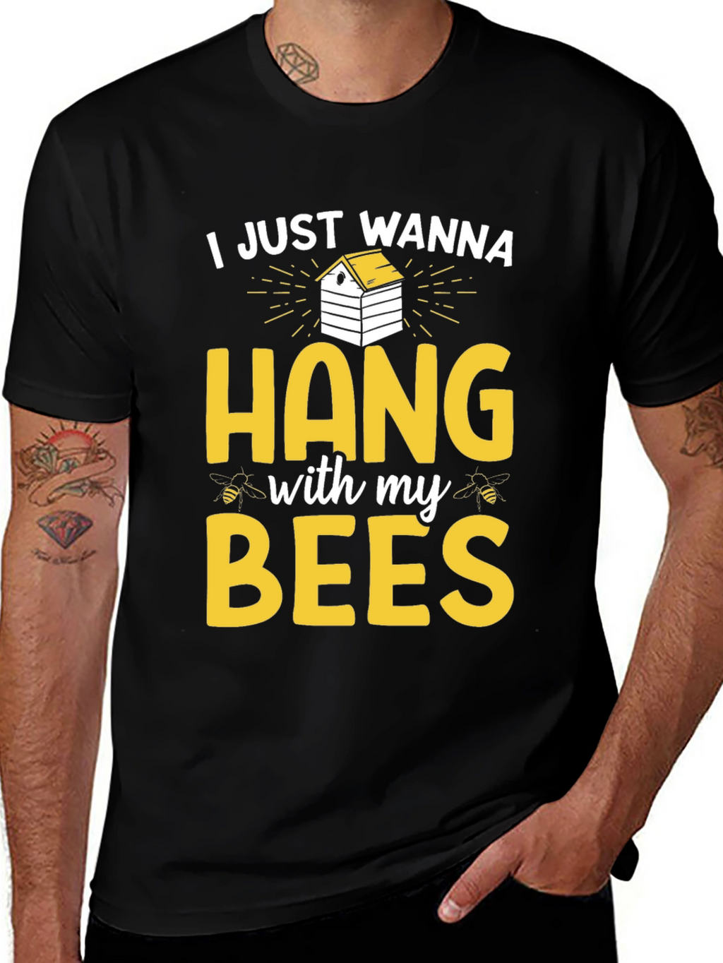 Hang with my Bees Graphic T-Shirt
