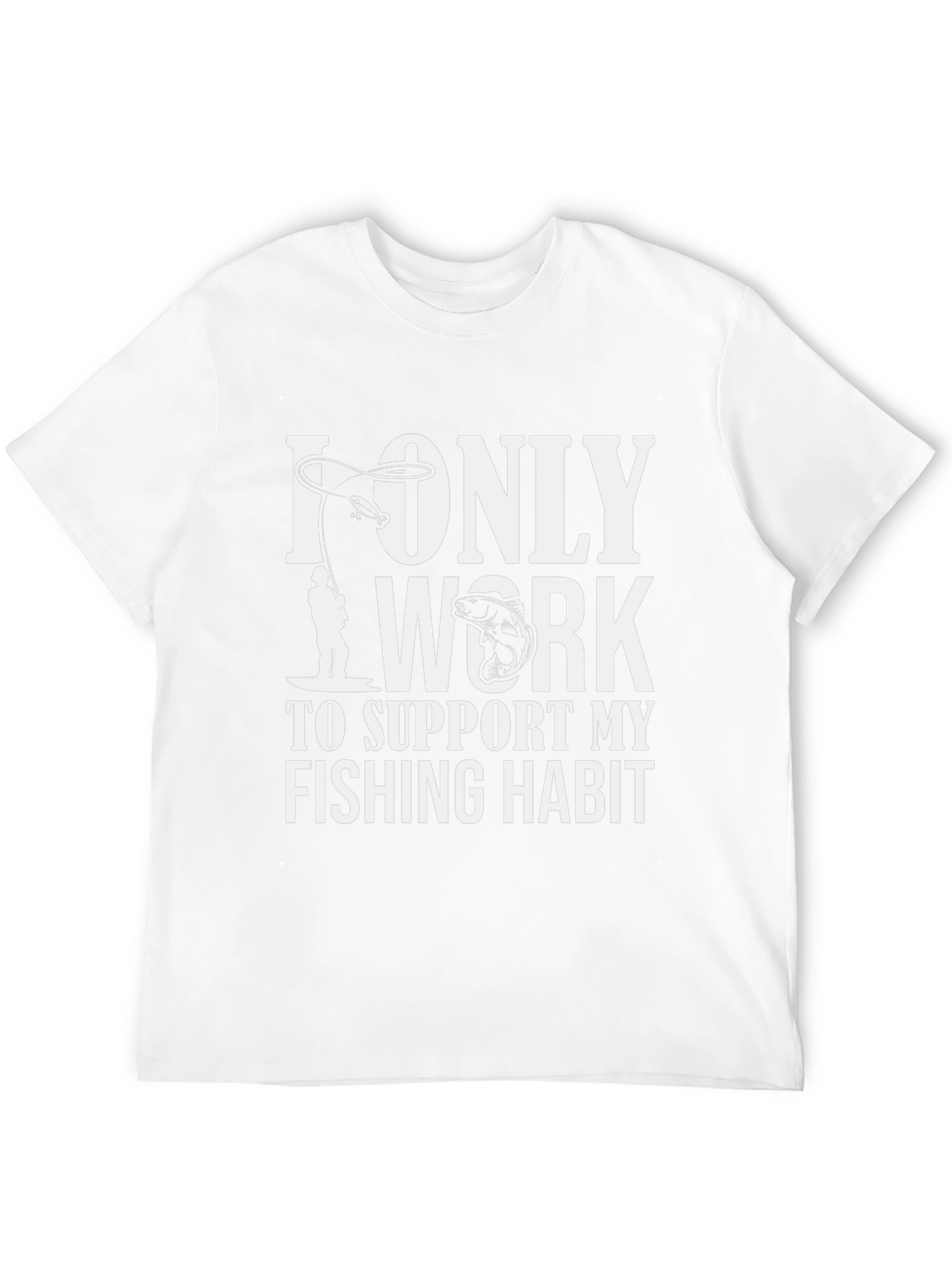 Fishing Habit T-Shirt - Funny Angler Tee