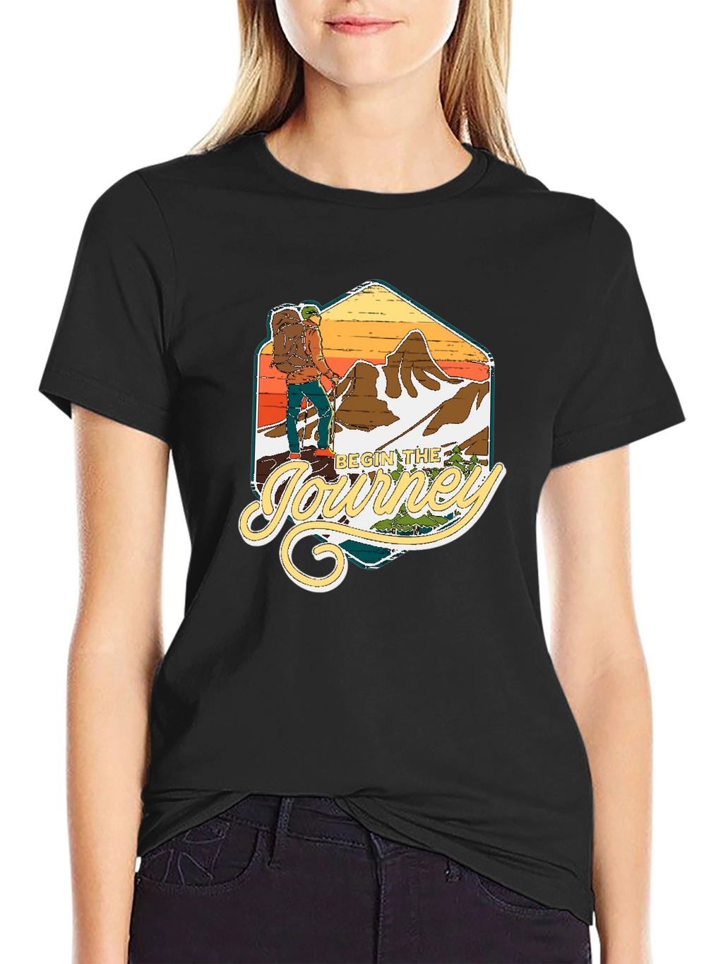 Begin the Journey Graphic T-Shirt