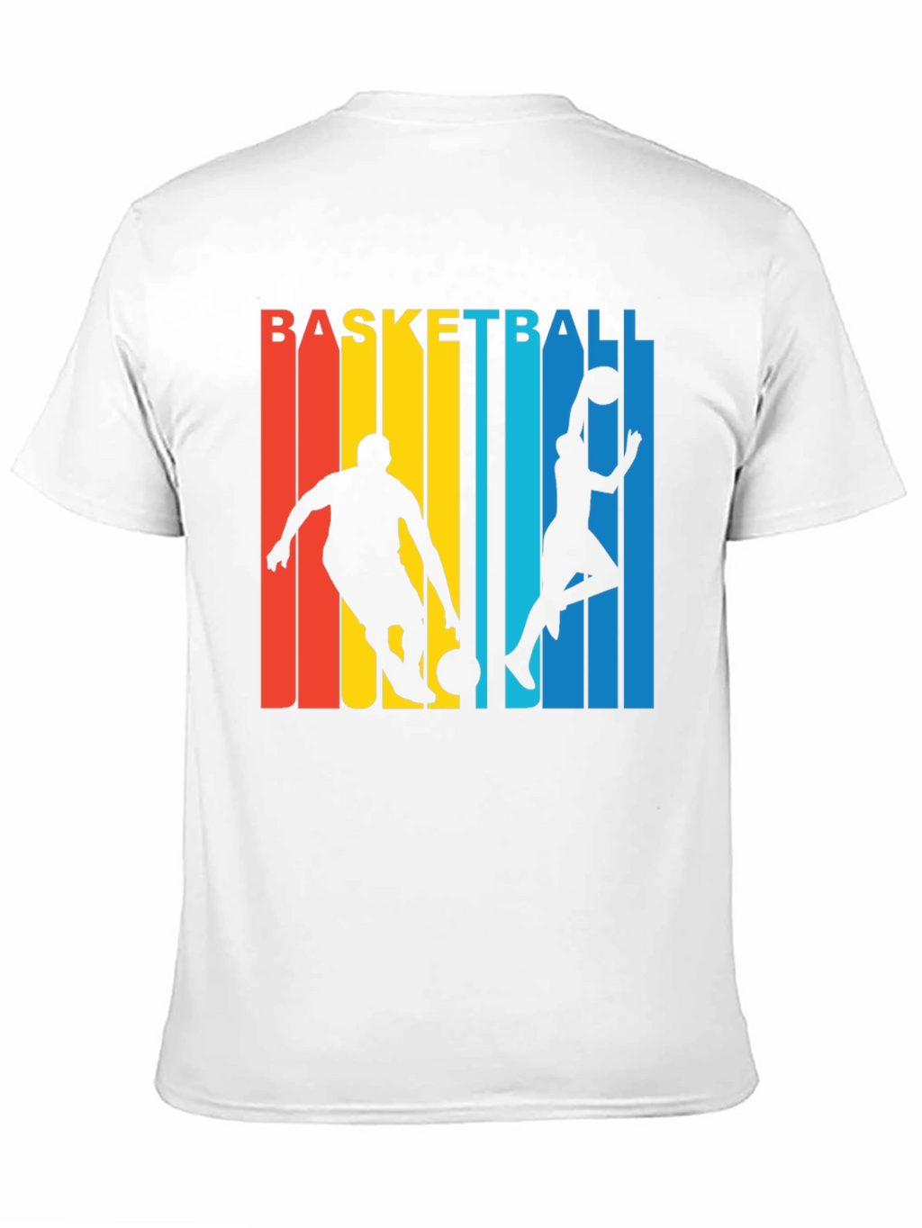 Retro Basketball Player Graphic T-Shirt