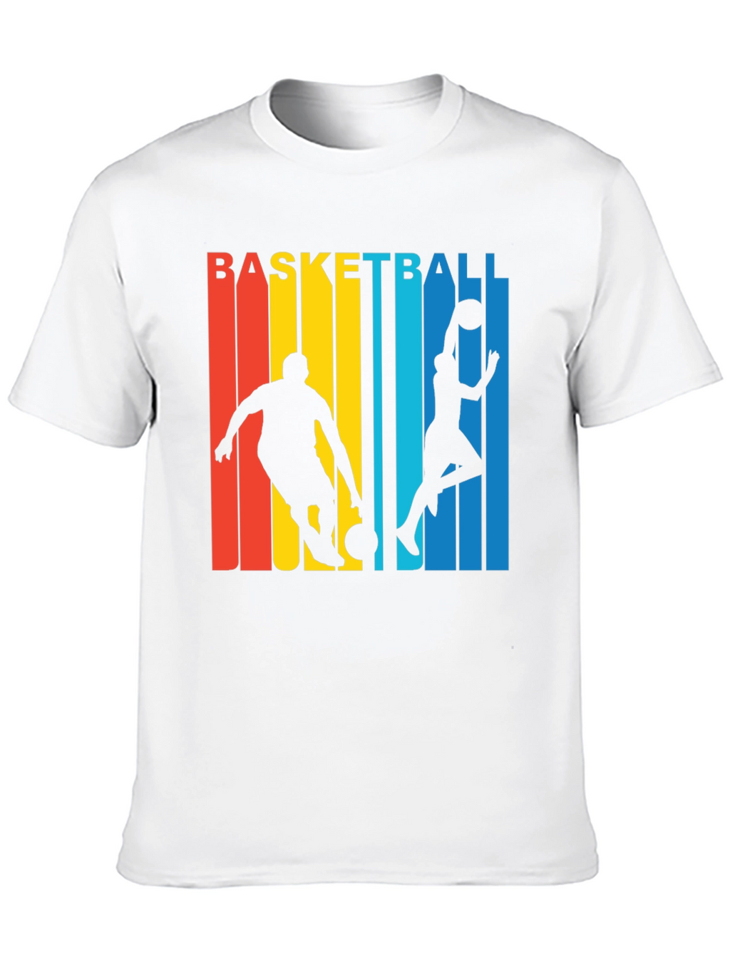 Retro Basketball Player Graphic T-Shirt