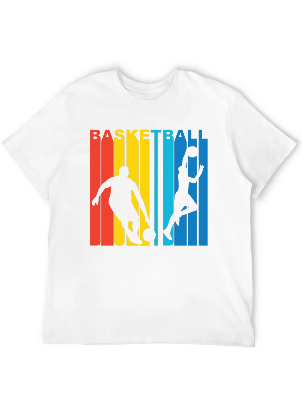 Retro Basketball Player Graphic T-Shirt