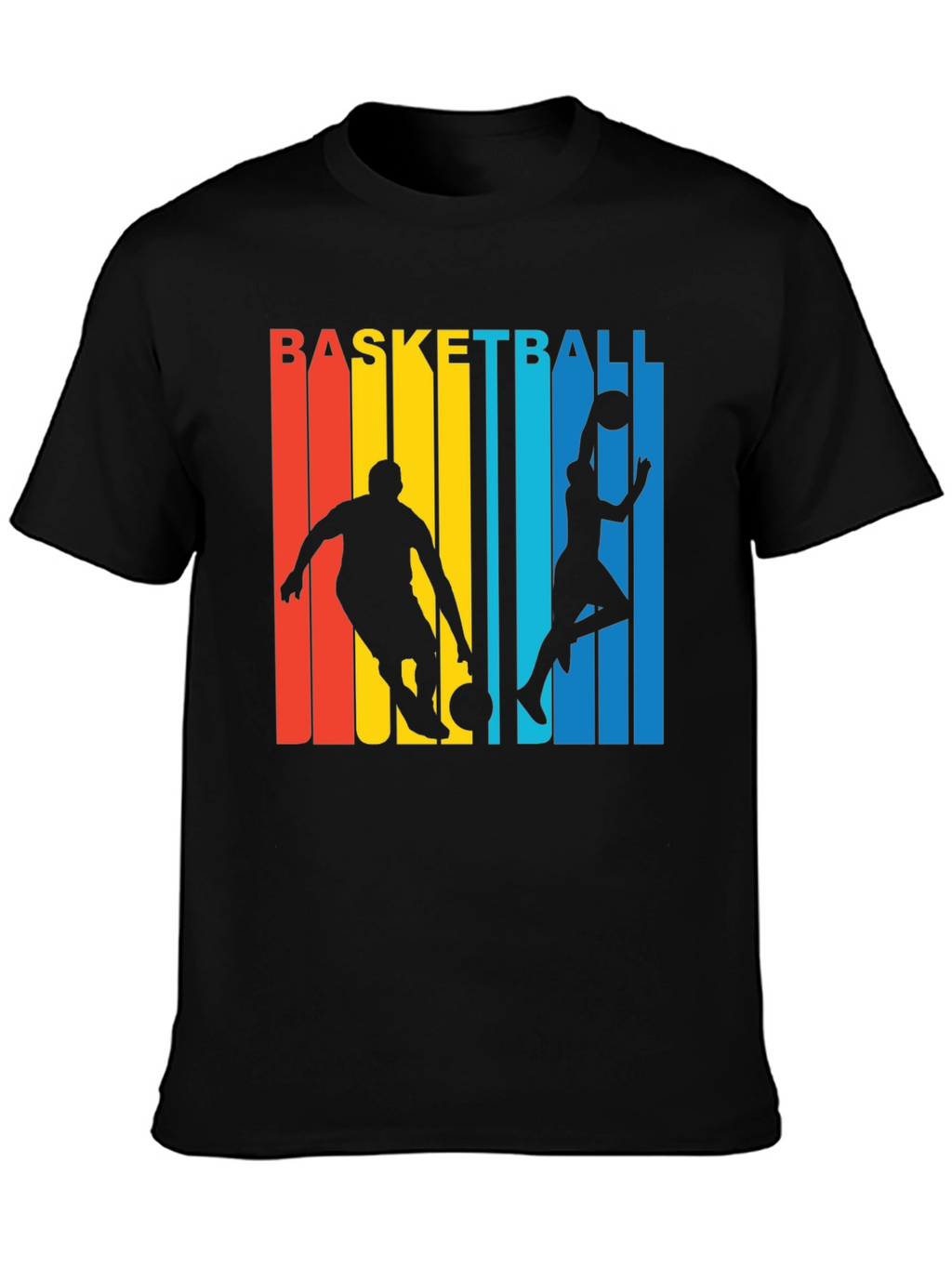 Retro Basketball Player Graphic T-Shirt