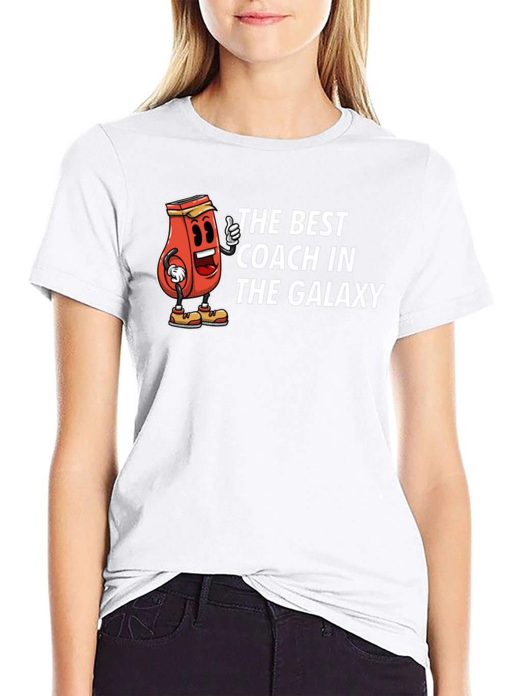 The Best Coach in The Galaxy Graphic T-Shirt