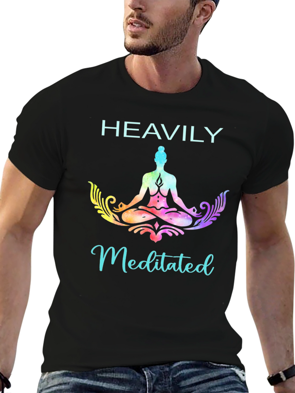 Heavily Meditated T-Shirt - Relaxed Fit