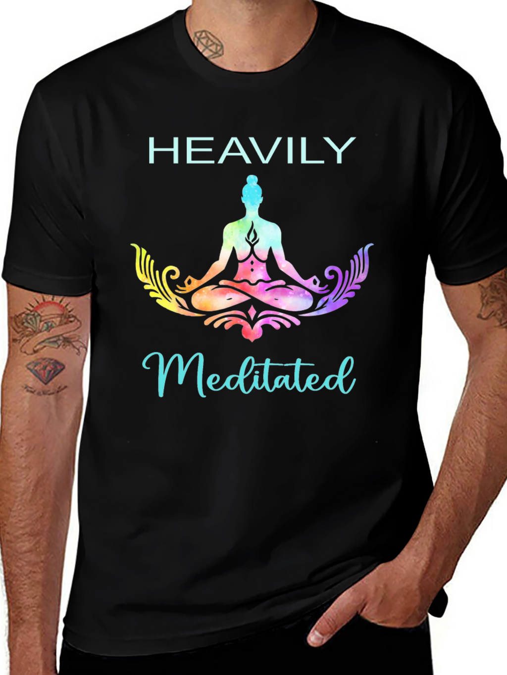 Heavily Meditated T-Shirt - Relaxed Fit