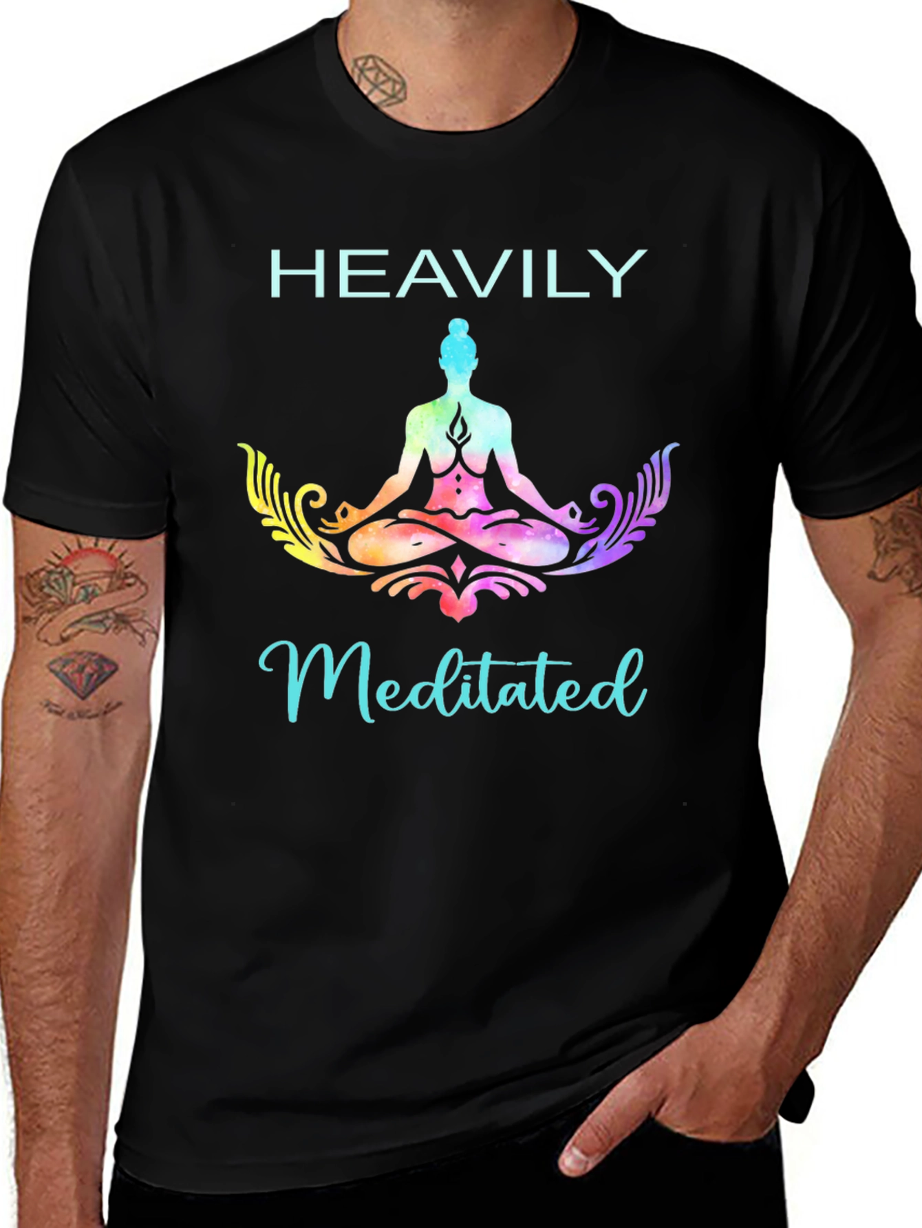 Heavily Meditated T-Shirt - Relaxed Fit