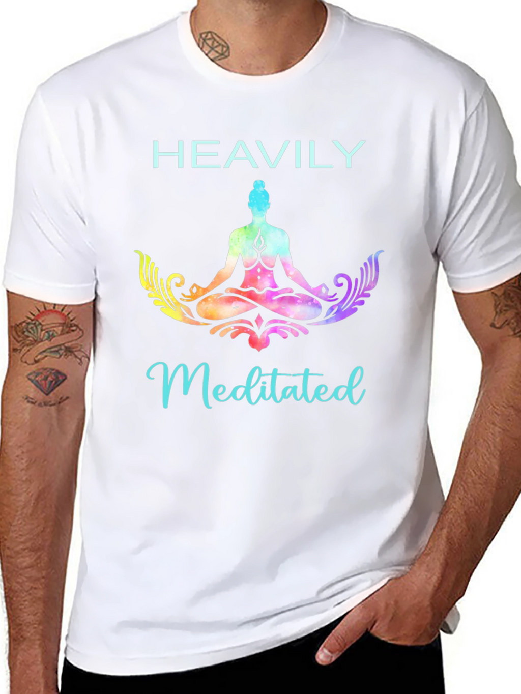Heavily Meditated T-Shirt - Relaxed Fit