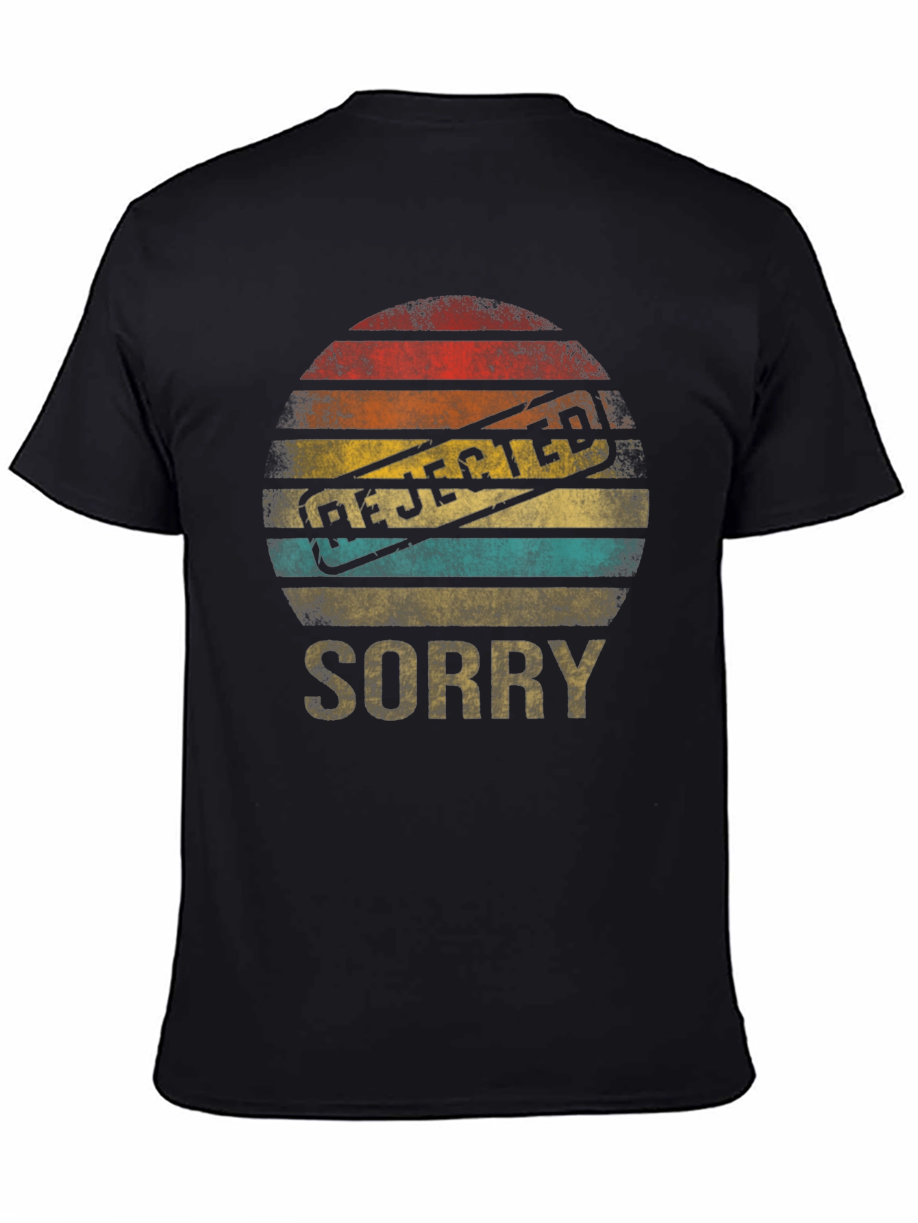 Rejected Sorry Retro Graphic T-Shirt