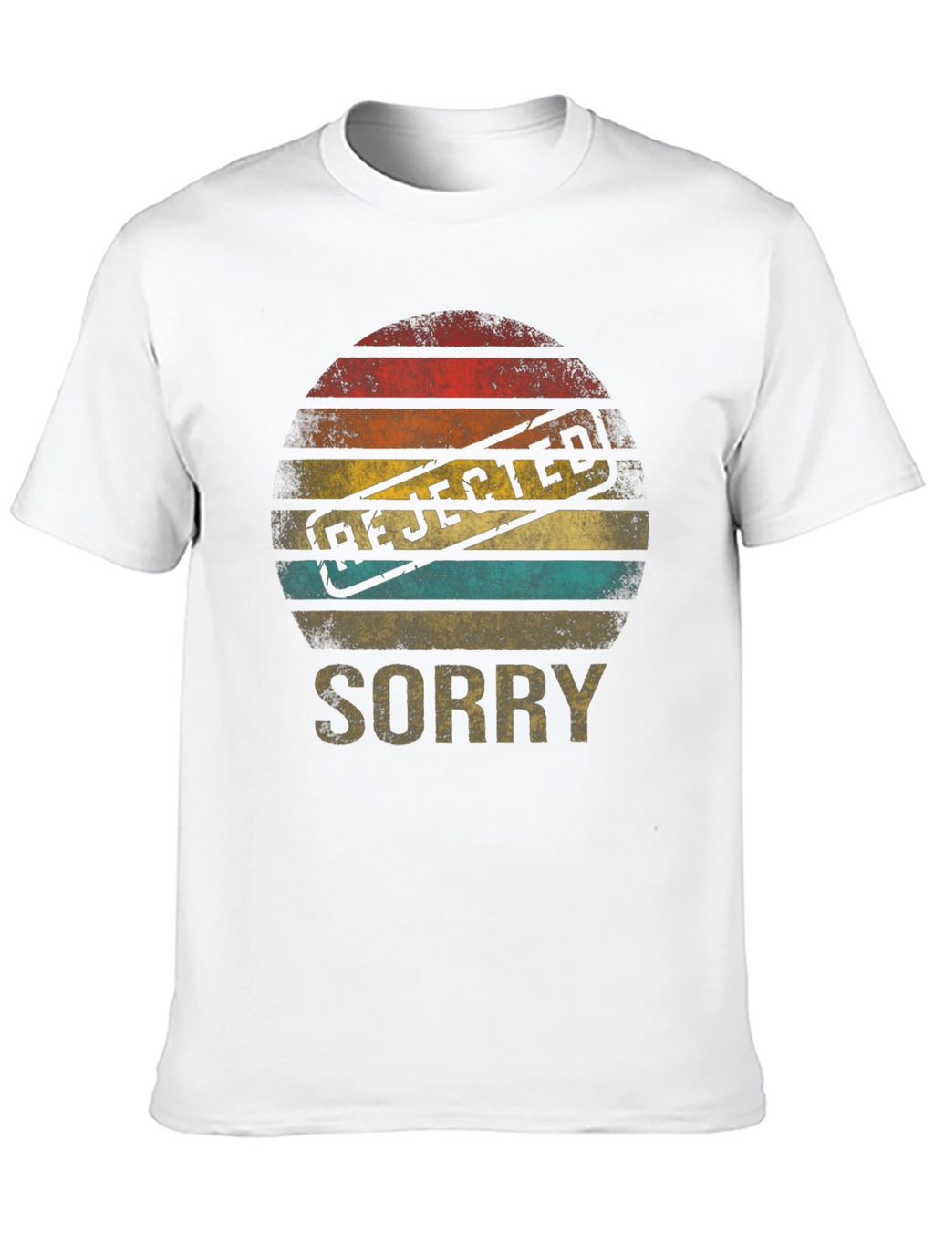 Rejected Sorry Retro Graphic T-Shirt
