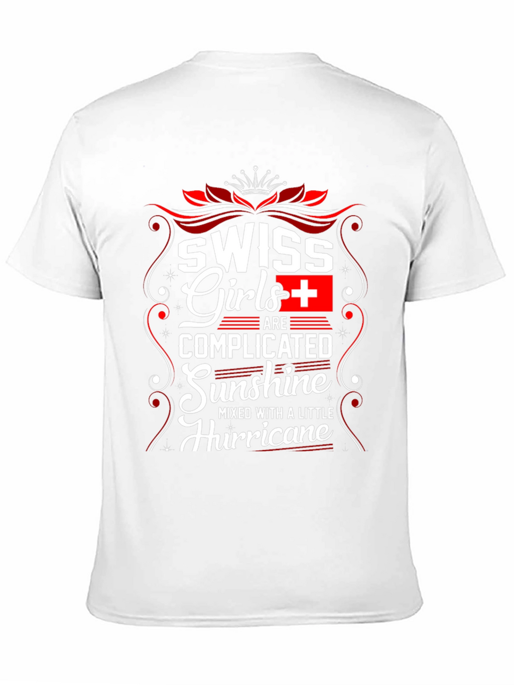 Swiss Girls T-Shirt - Complicated Sunshine Hurricane Tee