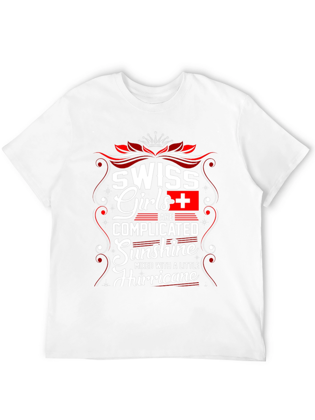 Swiss Girls T-Shirt - Complicated Sunshine Hurricane Tee