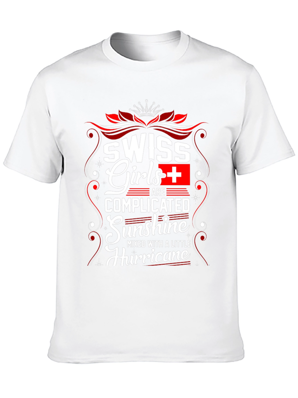 Swiss Girls T-Shirt - Complicated Sunshine Hurricane Tee