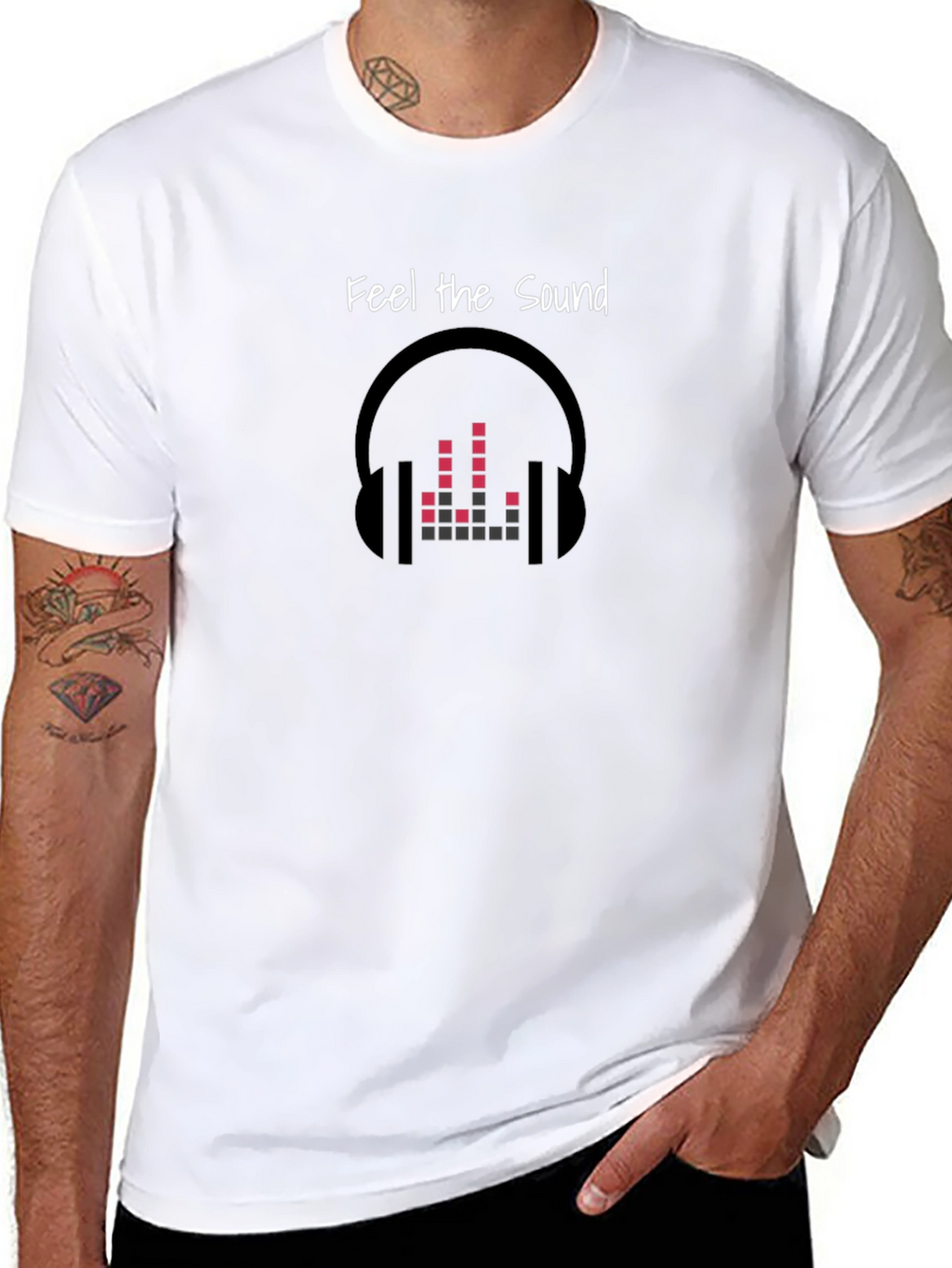 Feel The Sound Graphic Tee