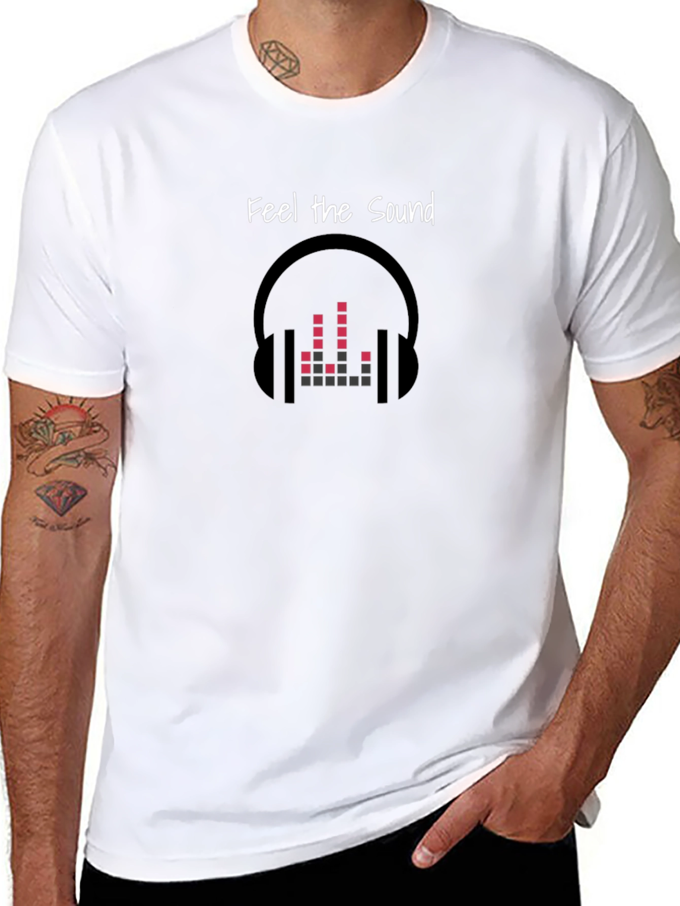 Feel The Sound Graphic Tee