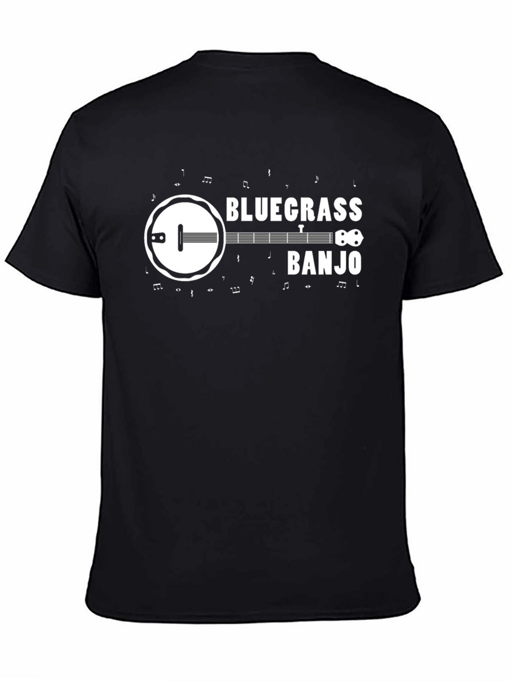 Bluegrass Banjo Graphic Tee - Musical Instrument T-Shirt