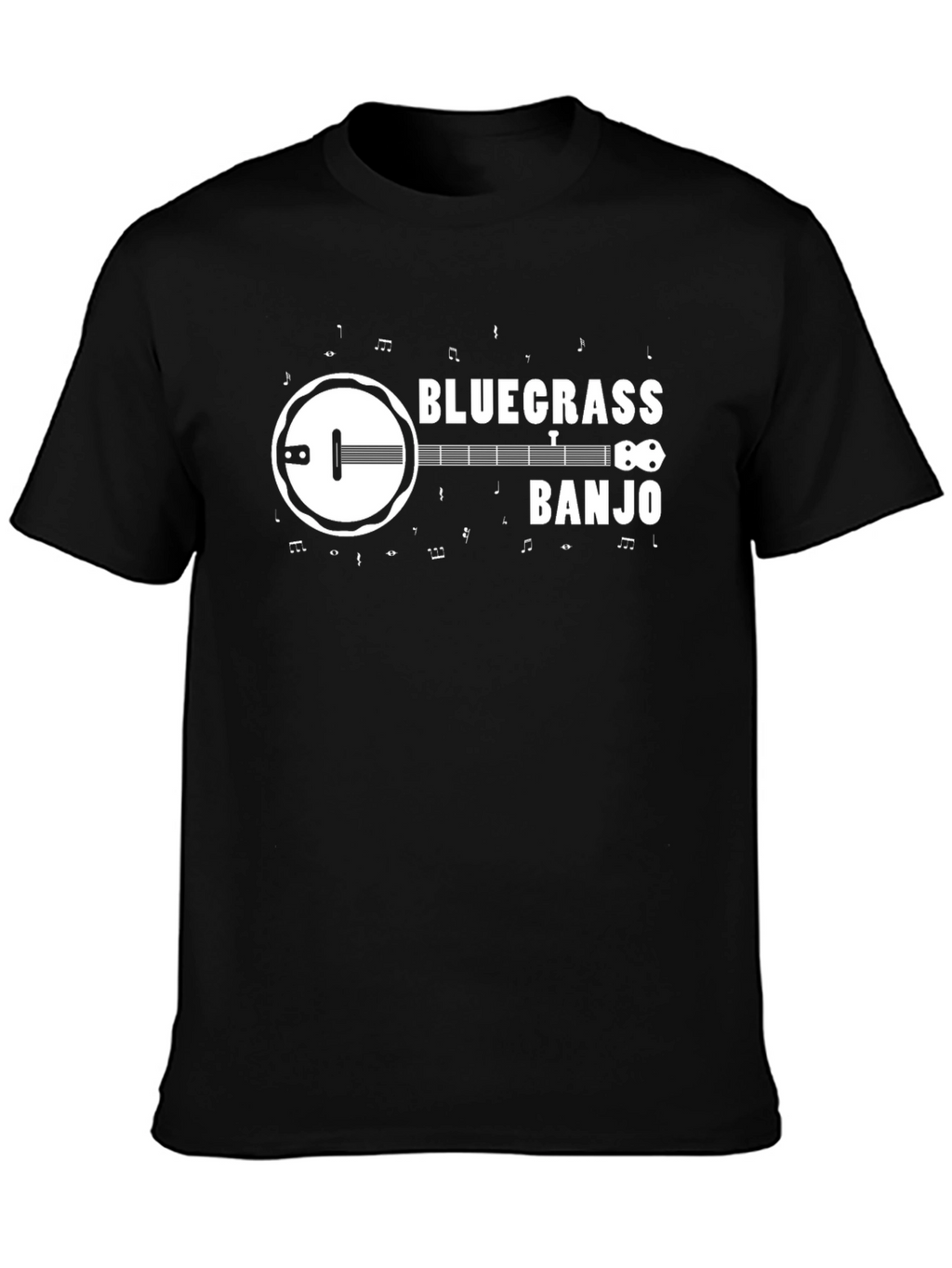 Bluegrass Banjo Graphic Tee - Musical Instrument T-Shirt