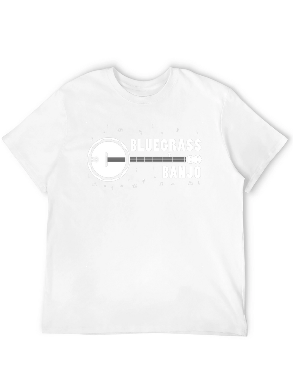 Bluegrass Banjo Graphic Tee - Musical Instrument T-Shirt