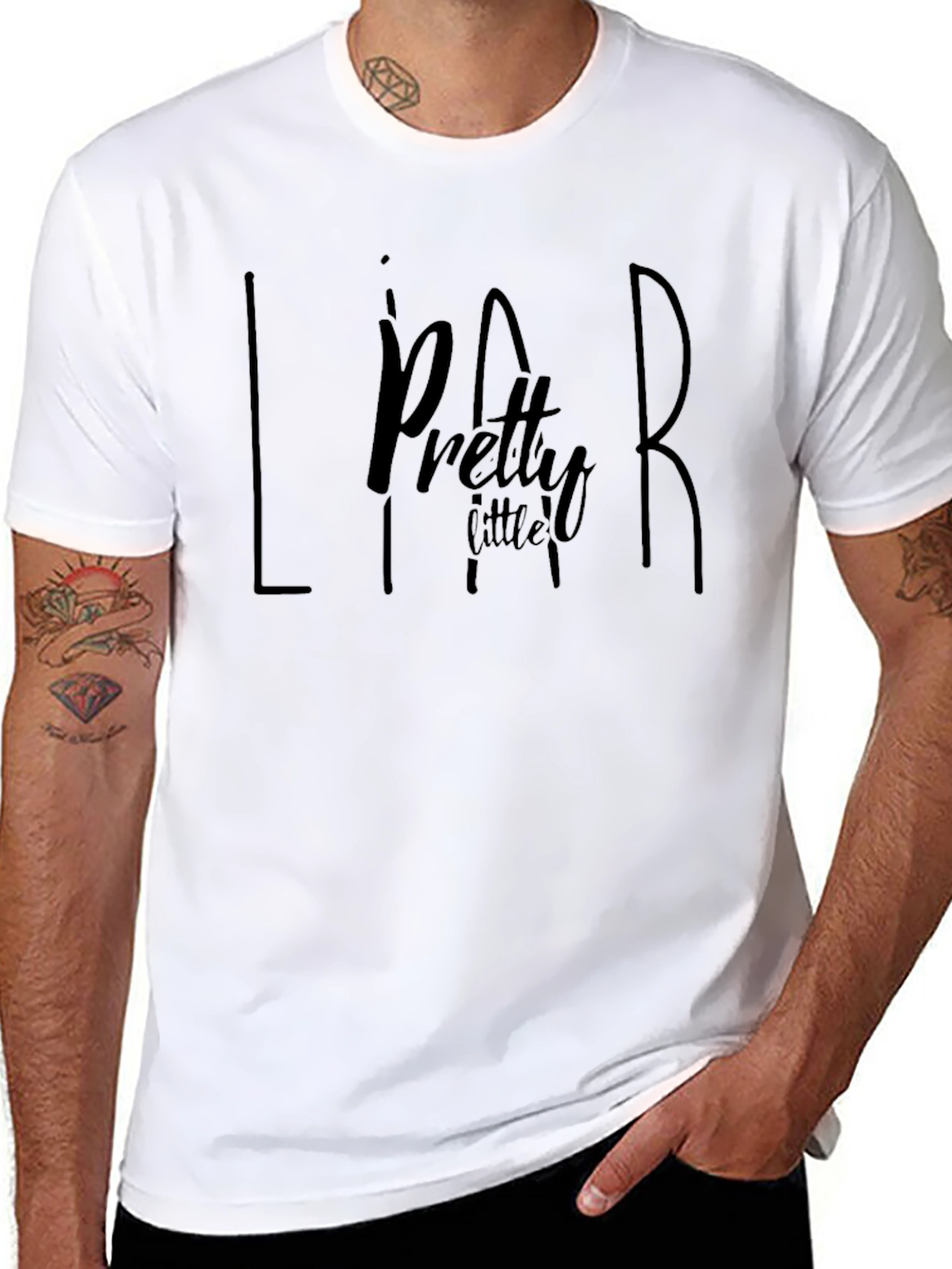 Pretty Little Liar Black T-Shirt