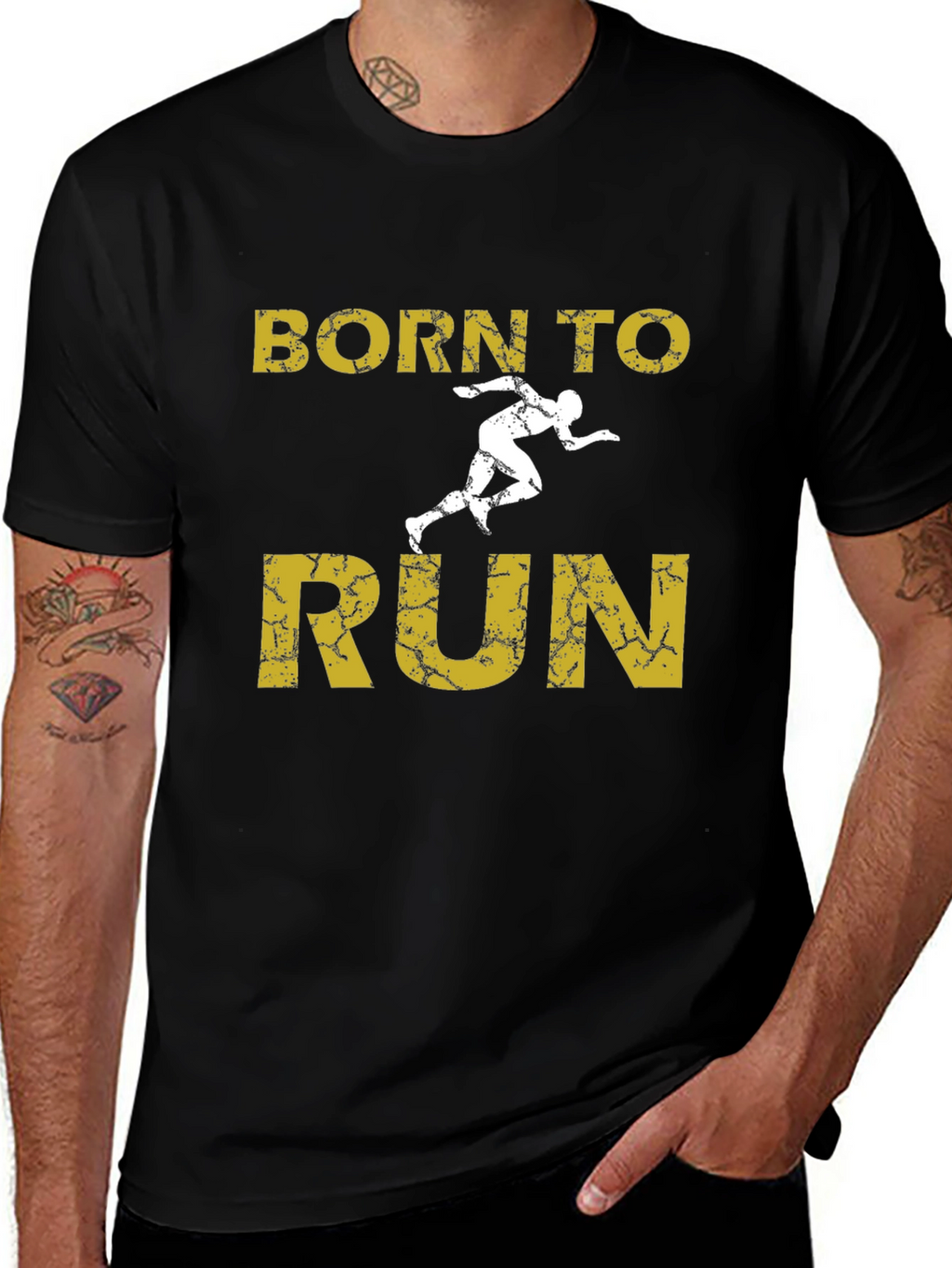 Born to Run Graphic T-Shirt
