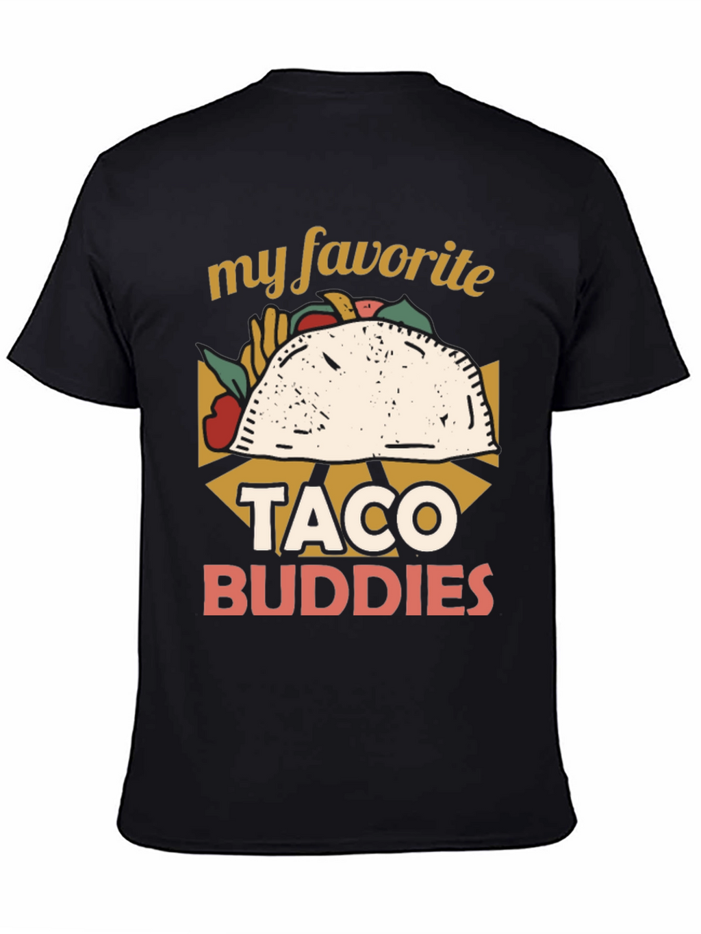 Taco Buddies Graphic T-Shirt - Foodie Fun