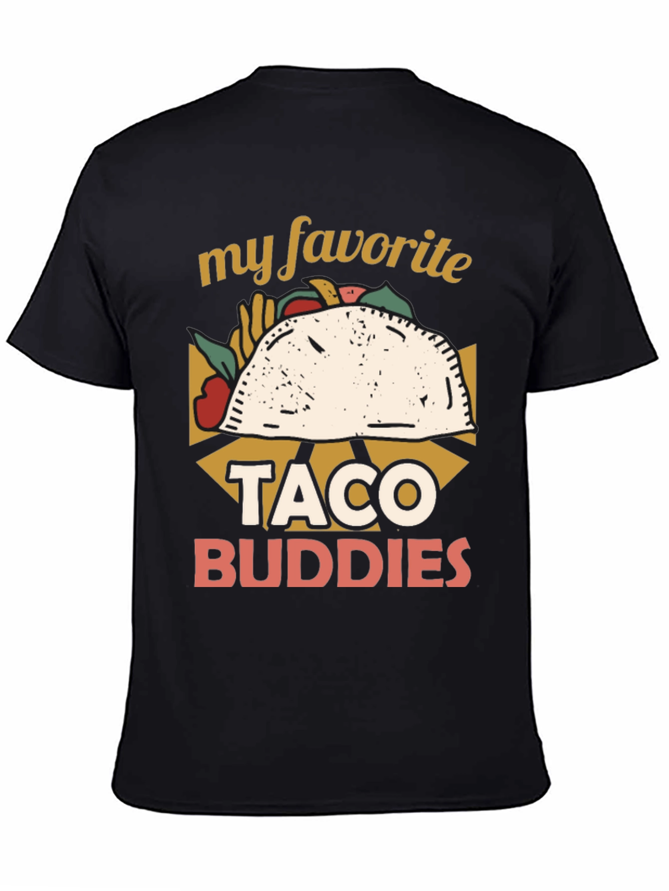 Taco Buddies Graphic T-Shirt - Foodie Fun