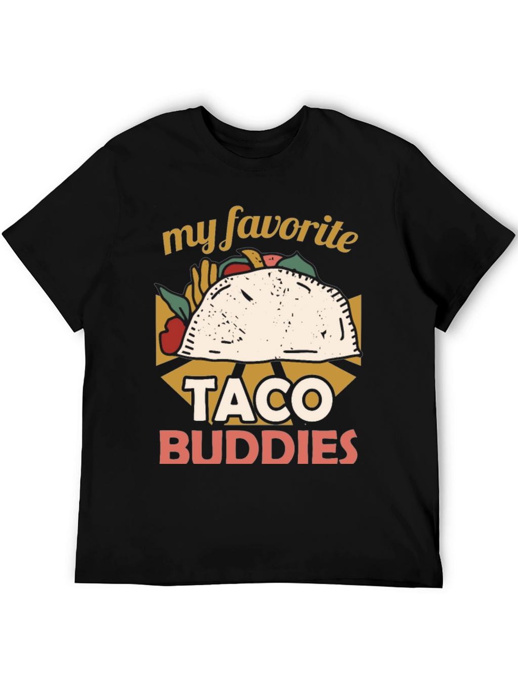 Taco Buddies Graphic T-Shirt - Foodie Fun