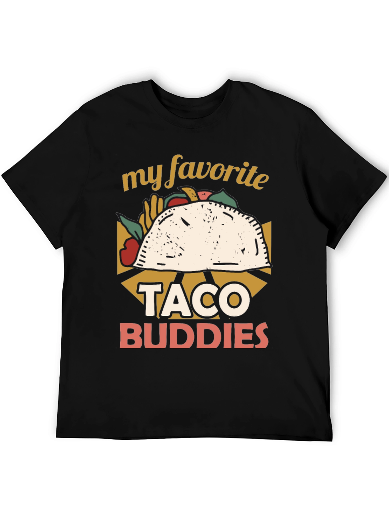 Taco Buddies Graphic T-Shirt - Foodie Fun