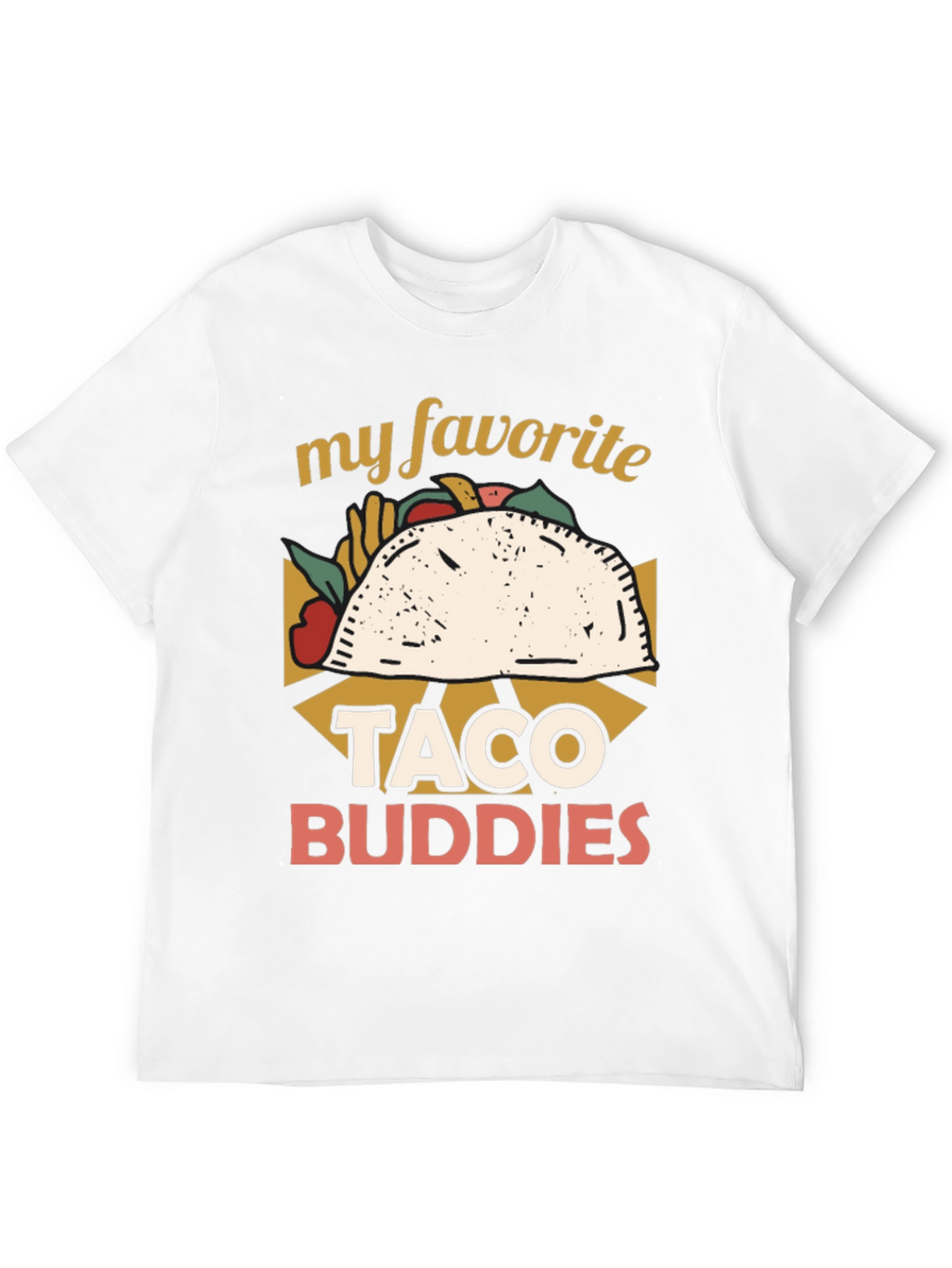 Taco Buddies Graphic T-Shirt - Foodie Fun