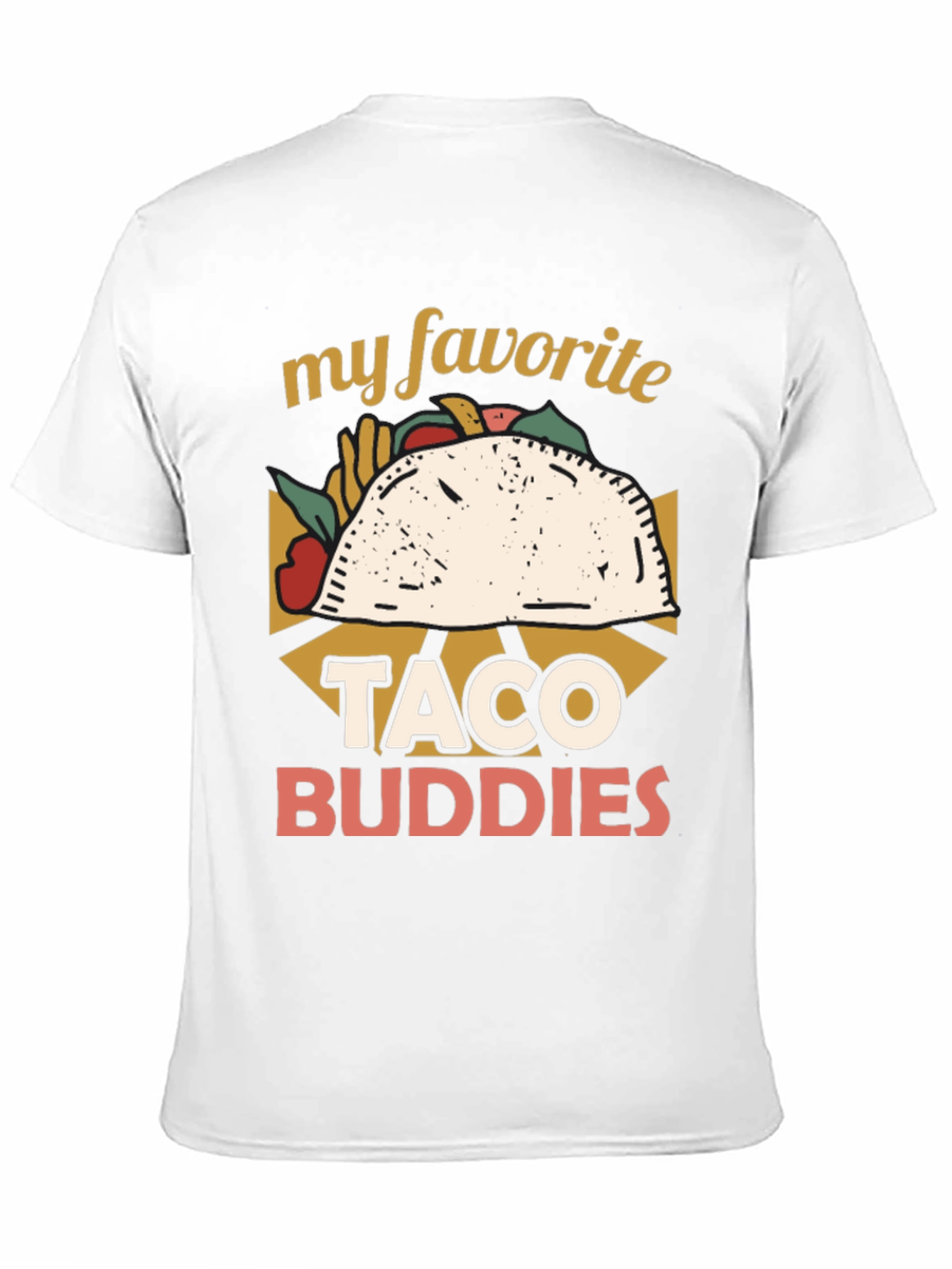 Taco Buddies Graphic T-Shirt - Foodie Fun