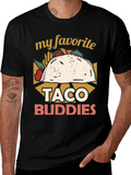 Taco Buddies Graphic T-Shirt - Foodie Fun