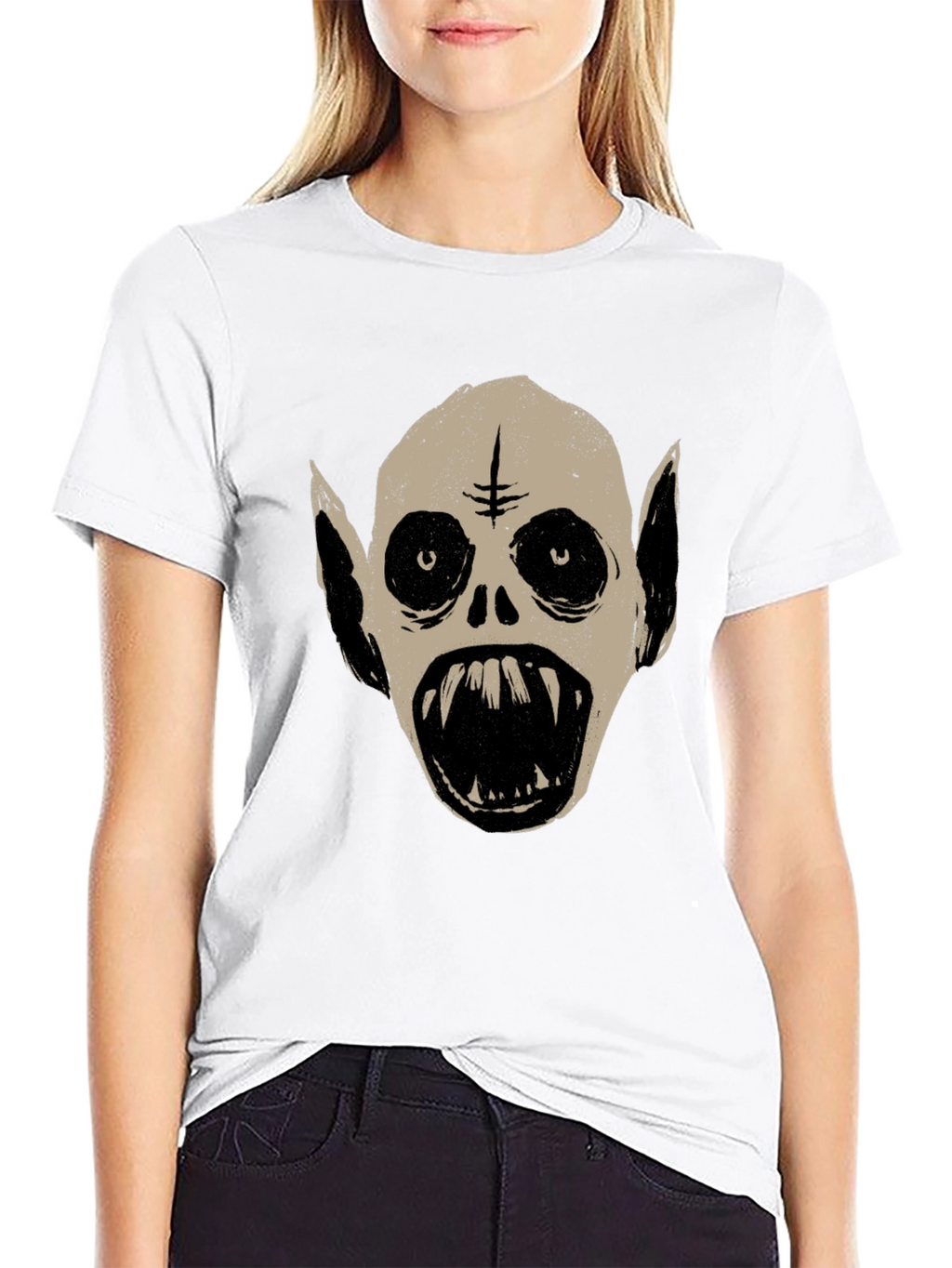 Monster Graphic Tee - Unique Halloween T-Shirt
