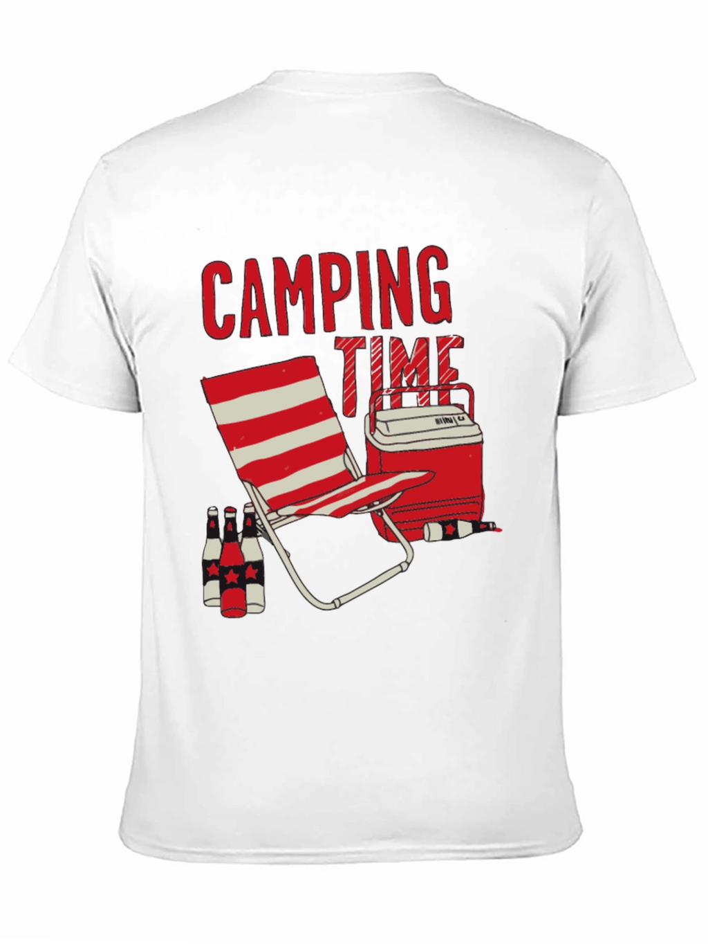 Camping Time Graphic Tee - Black